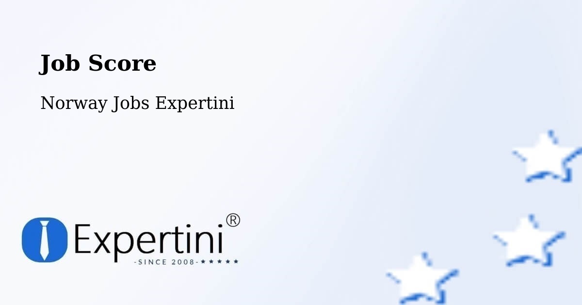 Job Score & Job Description Score Tool – Drøbak - Norway Jobs Expertini